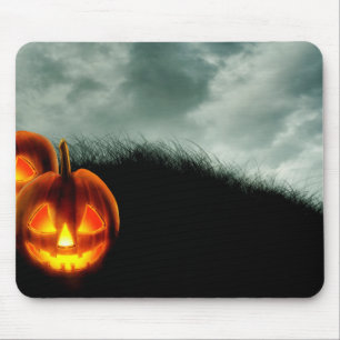 Tapis De Souris Citrouilles d'Halloween