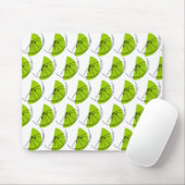 Tapis De Souris Citrus Lime Plaque souris multiple (Avec souris)