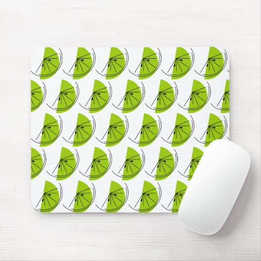 Tapis De Souris Citrus Lime Plaque souris multiple (Avec souris)