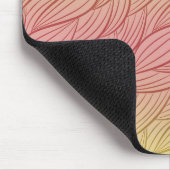 Tapis De Souris Citrus Punch Ombre Abstrait (Coin)