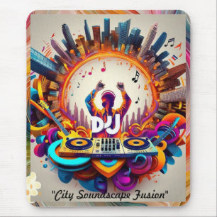 Tapis De Souris "City Beats in Harmony"