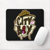 Tapis De Souris City boy meme  (Avec souris)