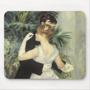 Tapis De Souris City Dance de Pierre Renoir, Vintage Fine Art