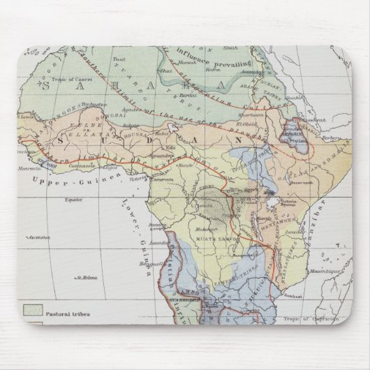 Tapis De Souris Civilisations de l'Afrique (Devant)