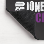 Tapis De Souris CJS Mousepad noir (Coin)