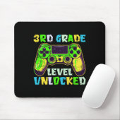 Tapis De Souris Ck To School 3rd Grade Boys Gamer First Day Third  (Avec souris)