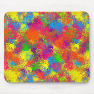 Tapis De Souris CKC Paint Can Florals-Computer Mousepad