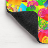 Tapis De Souris CKC Popsicle Swirls, Jaune MOUSEPAD (Coin)