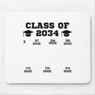 Tapis De Souris Cl de 20&#; Année scolaire Grandir avec moi K-12