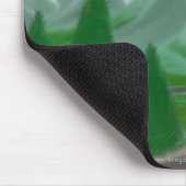 Tapis De Souris Clair de lune occidental Mousepad d'élans (Coin)