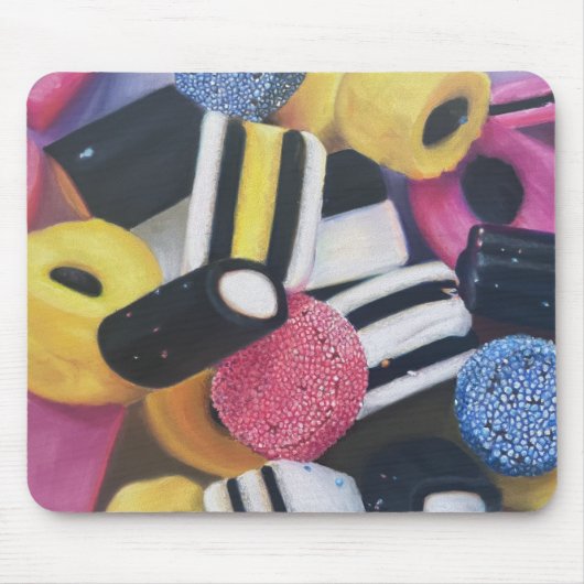 Tapis De Souris Clair et joyeux pavé de souris (Devant)