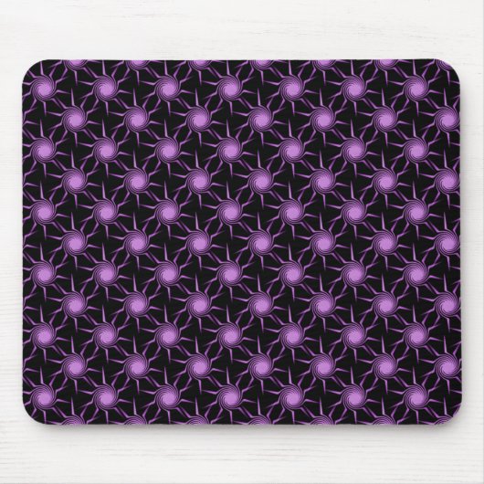 Tapis De Souris Clair Violet Suns Mousepad (Devant)