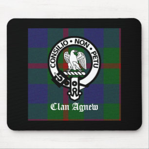 Tapis De Souris Clan Agnew Tartan Crest