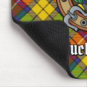Tapis De Souris Clan Buchanan Crest sur Tartan (Coin)