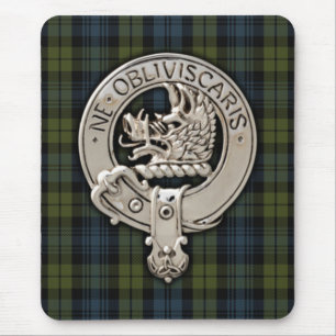 Tapis De Souris Clan Campbell Crest & Tartan