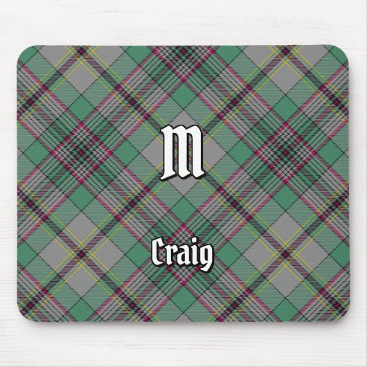 Tapis De Souris Clan Craig Tartan Pad (Devant)