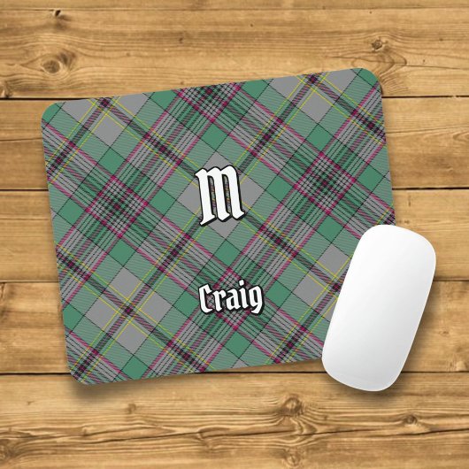 Tapis De Souris Clan Craig Tartan Pad