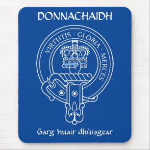 Tapis De Souris Clan Donnachaidh (Robertson) Crest & War Cry