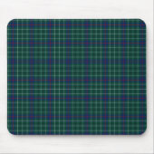 Tapis De Souris Clan Duncan Green et Blue Scottish Tartan (Devant)