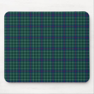 Tapis De Souris Clan Duncan Green et Blue Scottish Tartan