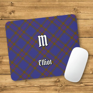 Tapis De Souris Clan Elliot Tartan moderne Pad