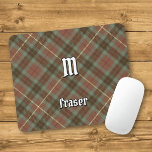Tapis De Souris Clan Fraser Chasse Patiné Tartan Souris