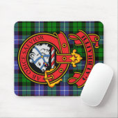 Tapis De Souris Clan Galbraith Mouse Pad with Clan Tartan & Crest (Avec souris)