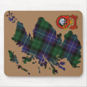 Tapis De Souris Clan Galbraith Souris Pad avec Crest Clan (Devant)