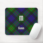 Tapis de souris Clan Gunn Tartan (Avec souris)