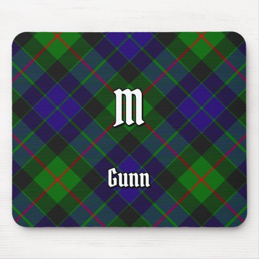Tapis De Souris Clan Gunn Tartan Pad (Devant)