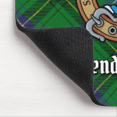 Tapis De Souris Clan Henderson Crest sur Tartan (Coin)