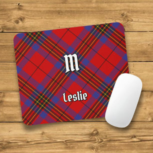Tapis De Souris Clan Leslie Red Tartan