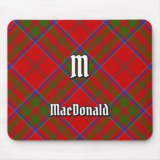 Tapis De Souris Clan MacDonald de Keppoch Tartan Pad souris (Devant)
