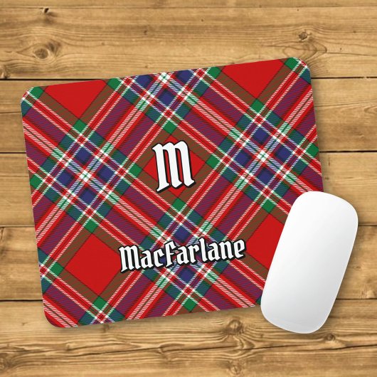 Tapis De Souris Clan MacFarlane Red Tartan