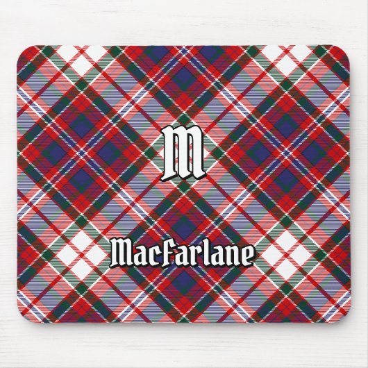 Tapis De Souris Clan MacFarlane robe Tartan (Devant)