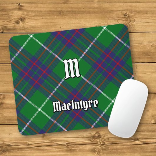 Tapis De Souris Clan MacIntyre Chasse Tartan Pad Souris