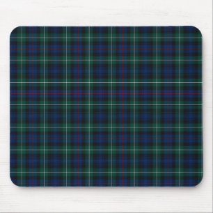 Tapis De Souris Clan Mackenzie Royal Blue et Forest Green Tartan