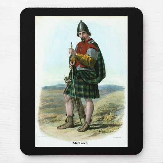 Tapis De Souris Clan MacLaren (Devant)