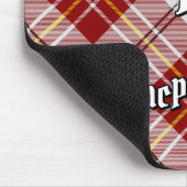 Tapis De Souris Clan MacPherson Robe Rouge Tartan Pad (Coin)