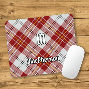 Tapis De Souris Clan MacPherson Robe Rouge Tartan Pad