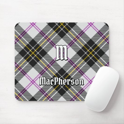 Tapis De Souris Clan MacPherson robe Tartan Pad souris (Avec souris)