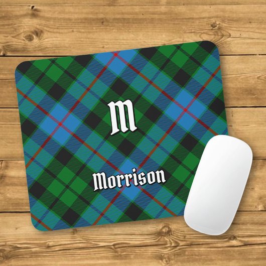 Tapis De Souris Clan Morrison Chasse Tartan Souris Pad