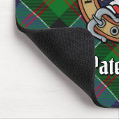 Tapis De Souris Clan Paterson Crest sur Tartan (Coin)