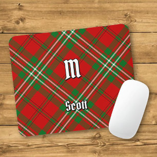 Tapis De Souris Clan Scott Red Tartan Pad