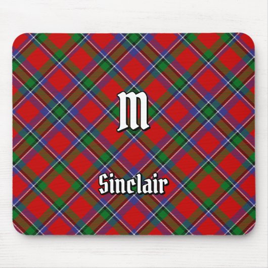 Tapis De Souris Clan Sinclair Tartan (Devant)