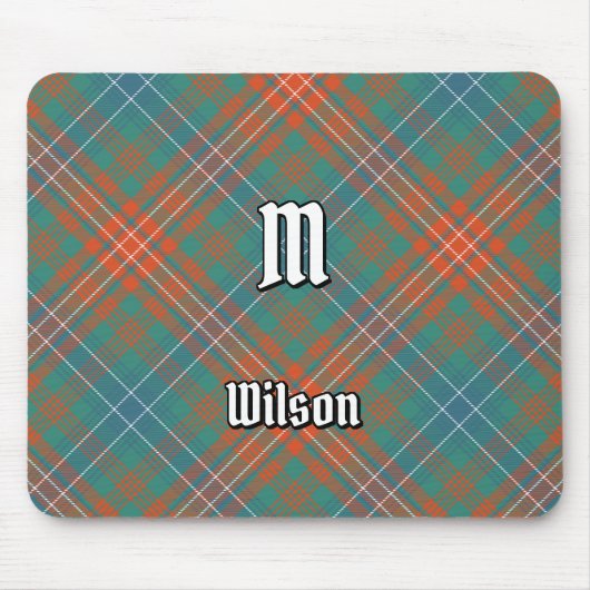 Tapis De Souris Clan Wilson Ancienne Tartan (Devant)