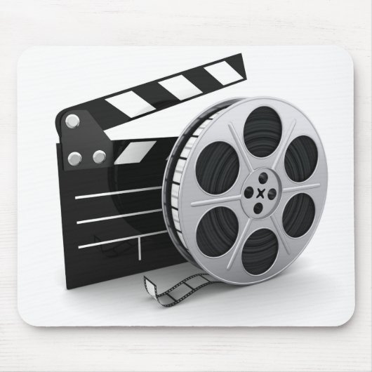 Tapis De Souris Clapet Mousepad de bobine de film (Devant)