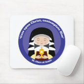 Tapis De Souris Clare d'Assise (Avec souris)
