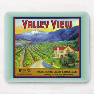 Tapis De Souris Claremont Valley Mousepad