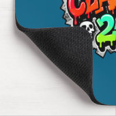 Tapis De Souris Class Graduation Graffiti Streetwear Drip Design (Coin)